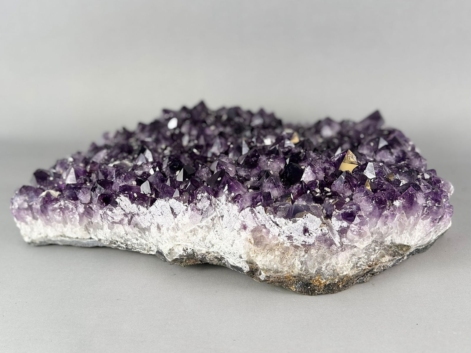 Large Amethyst Cluster Plate - 8