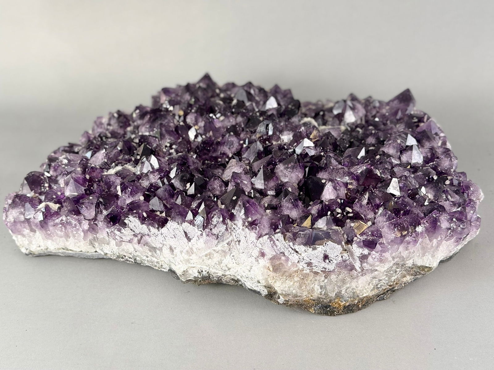 Large Amethyst Cluster Plate - 9