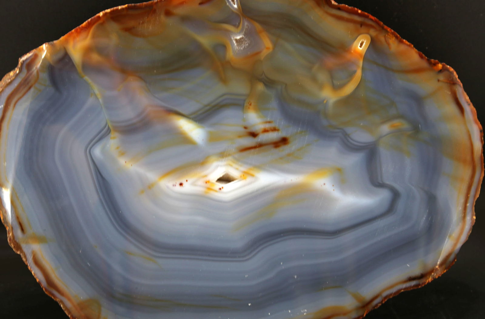 Blue Agate Slice - 2