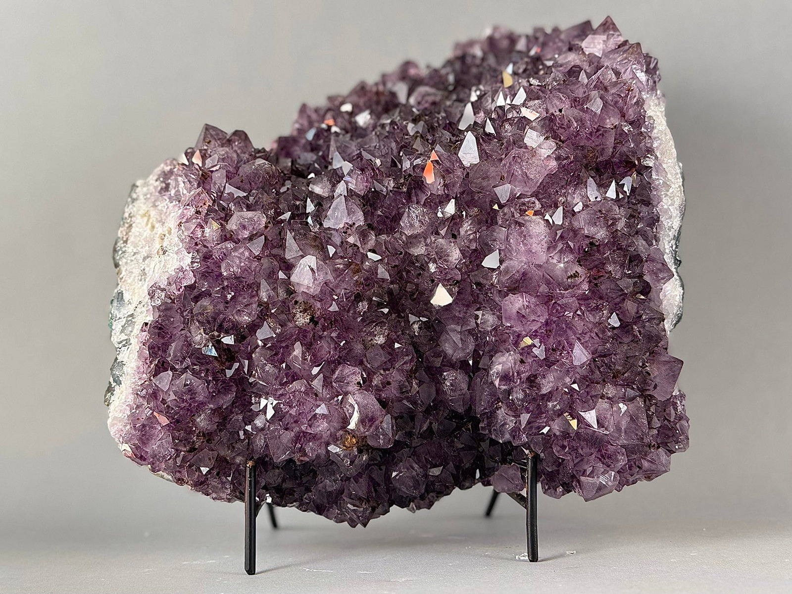 High Grade Amethyst Crystal Cluster - 3