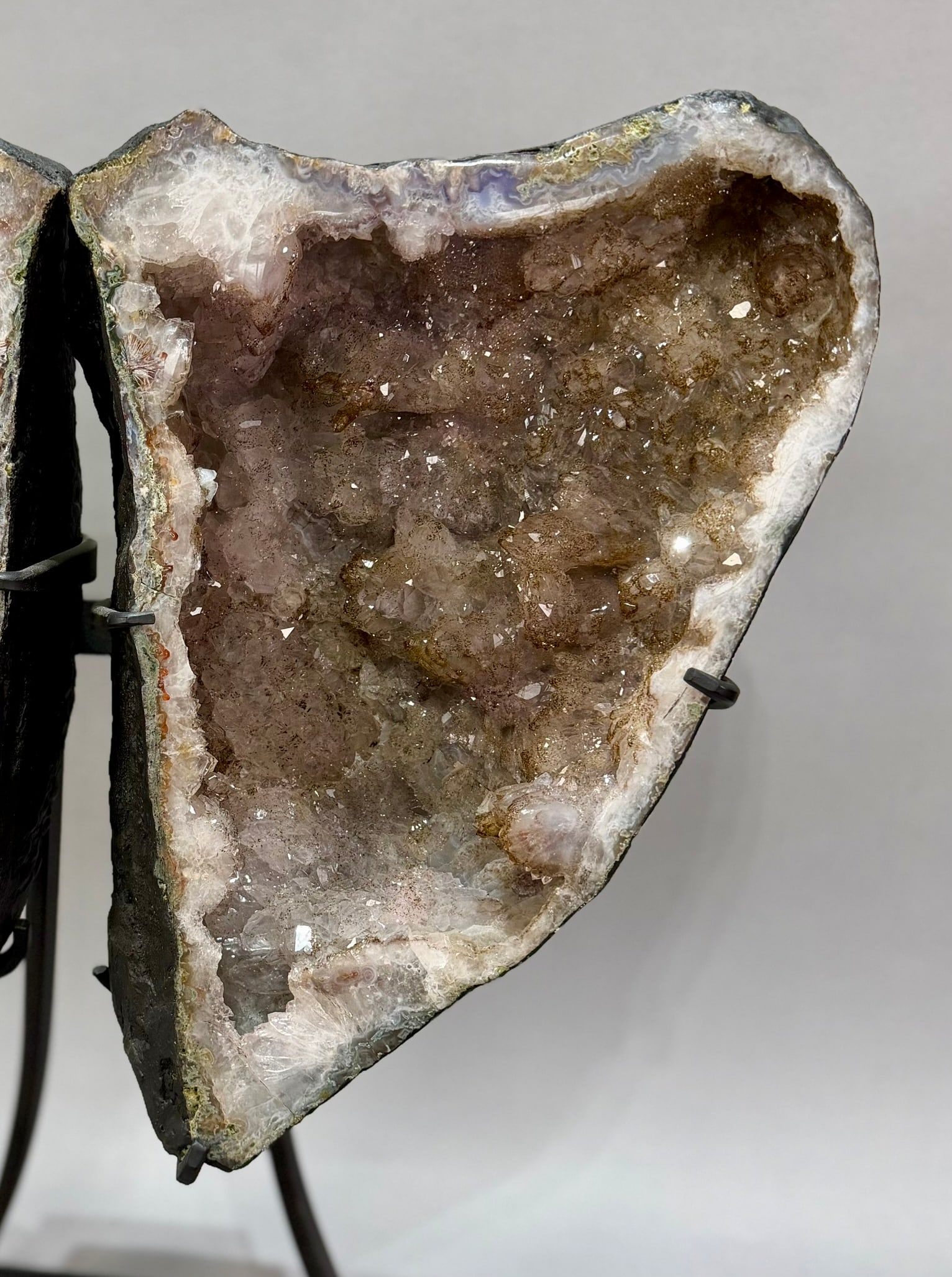 Amethyst Geode Butterfly Wings - 2