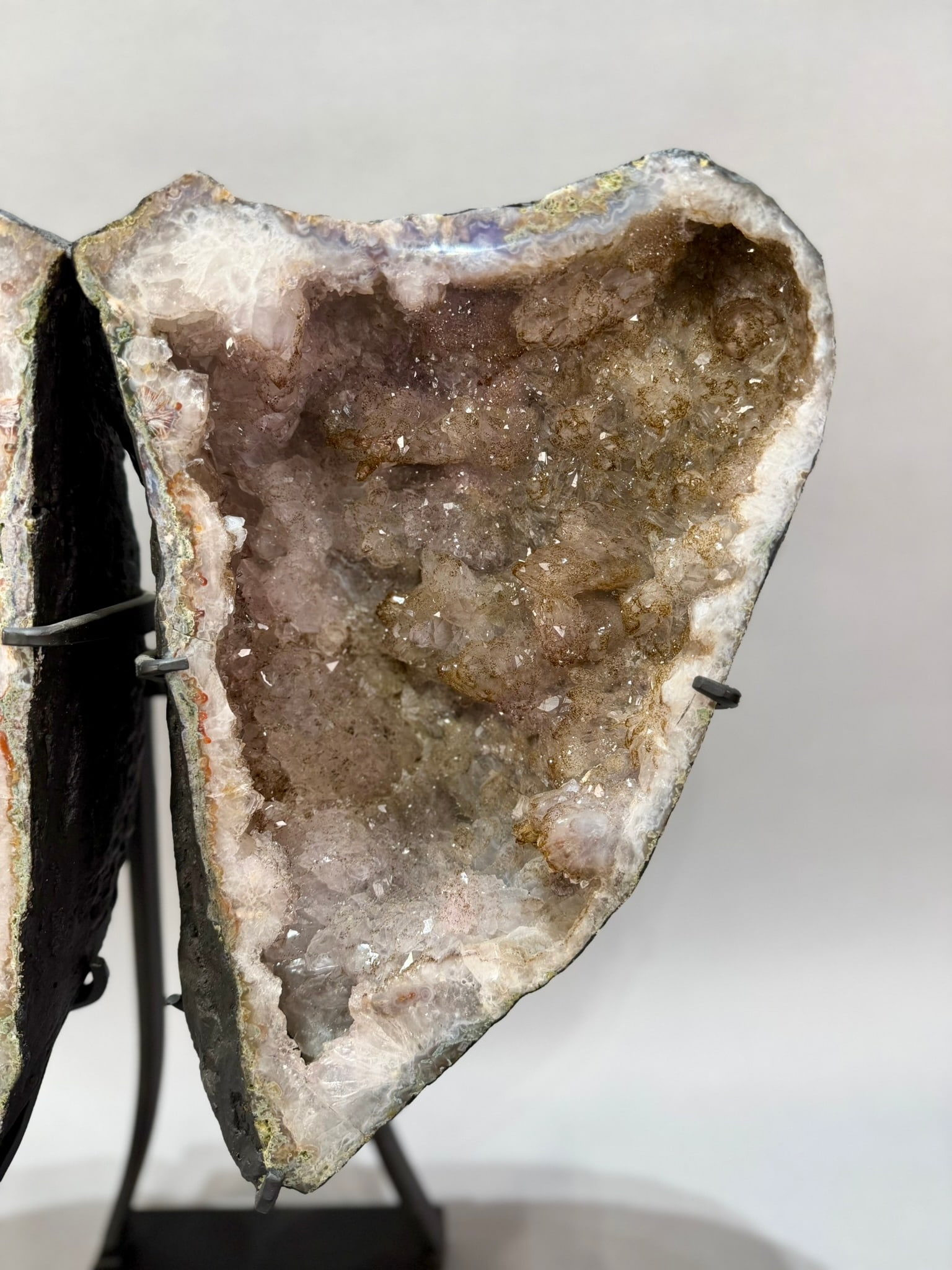 Amethyst Geode Butterfly Wings - 6