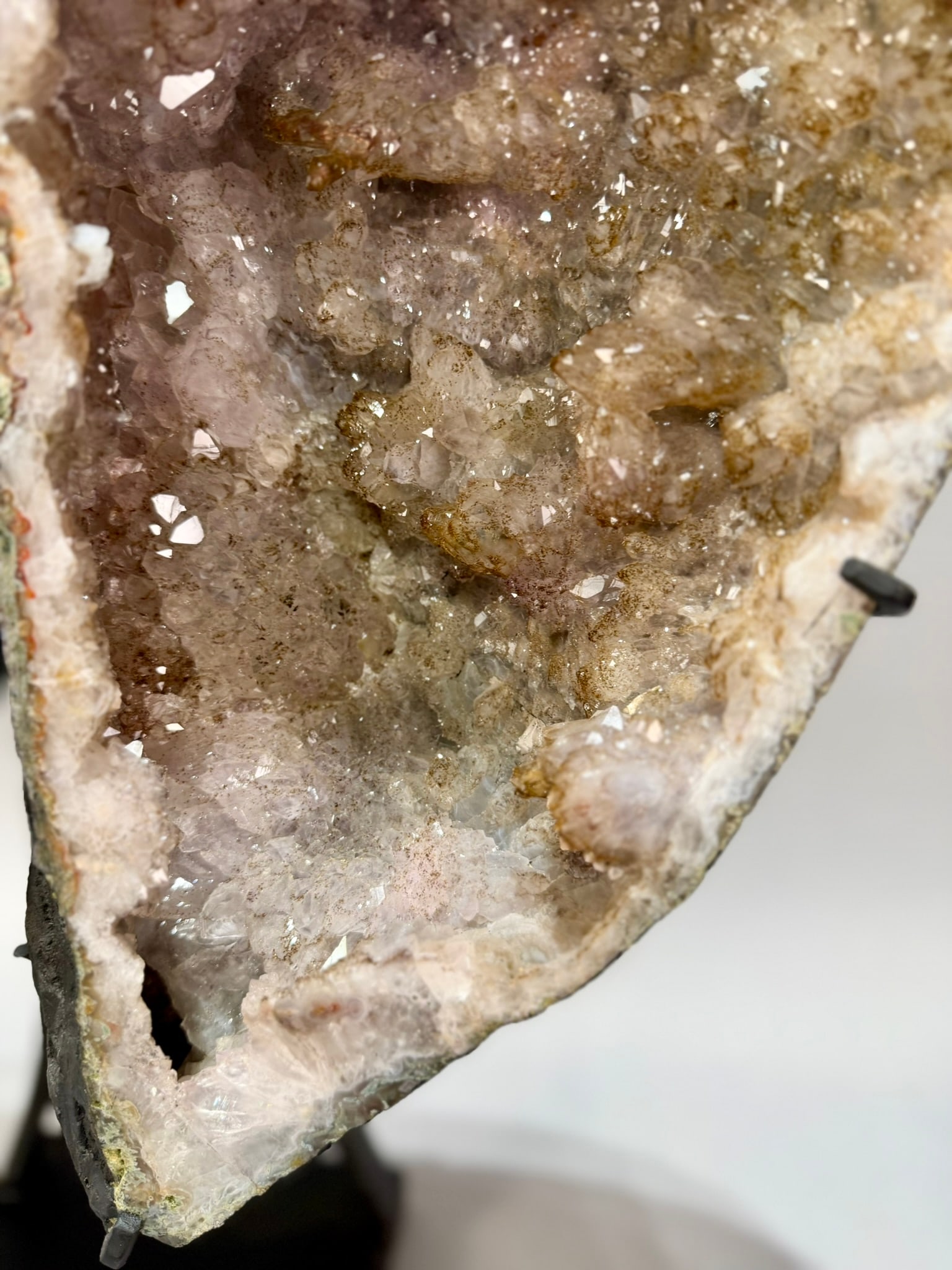 Amethyst Geode Butterfly Wings - 8