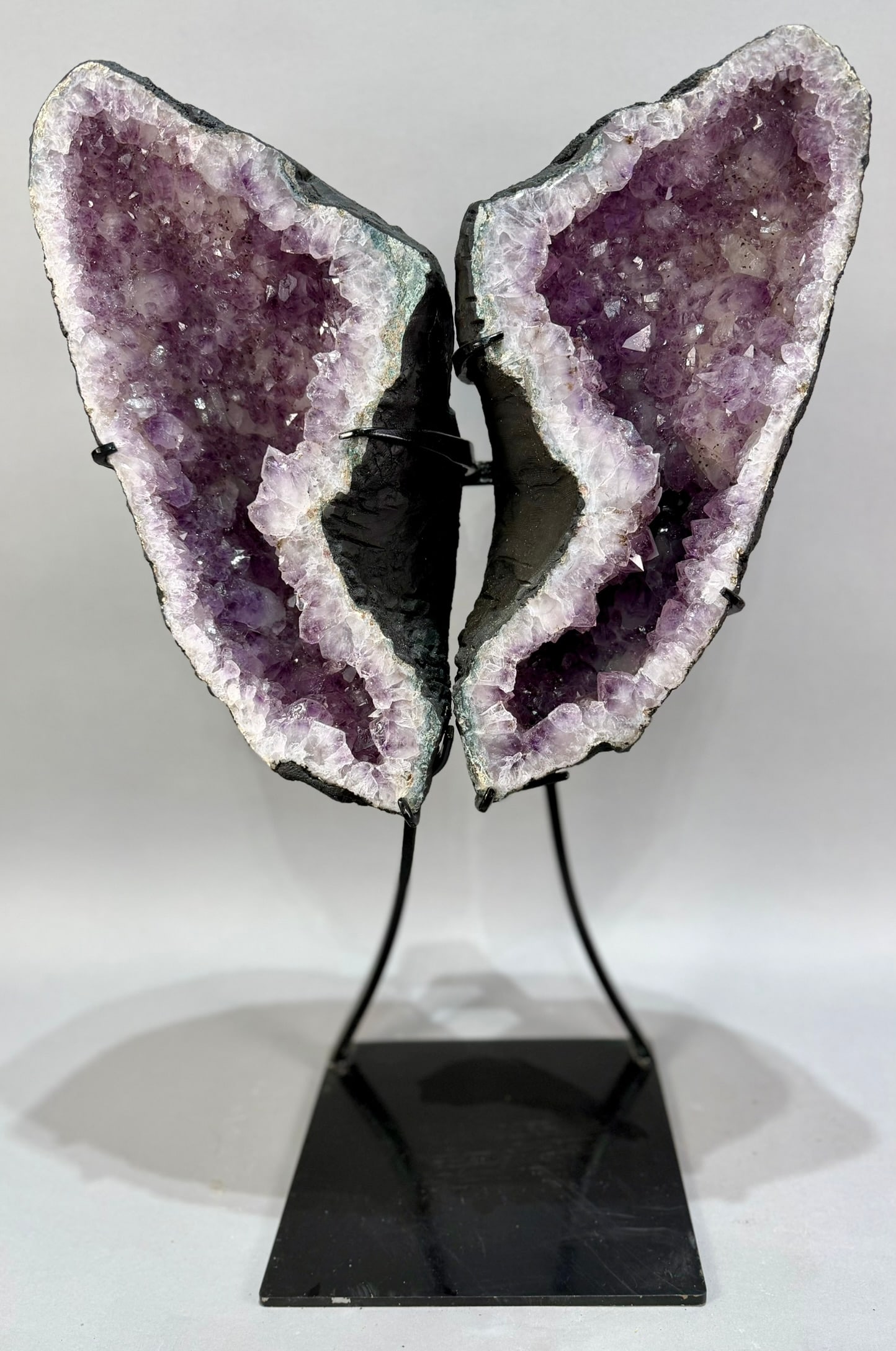Amethyst Geode Butterfly Wings - 2