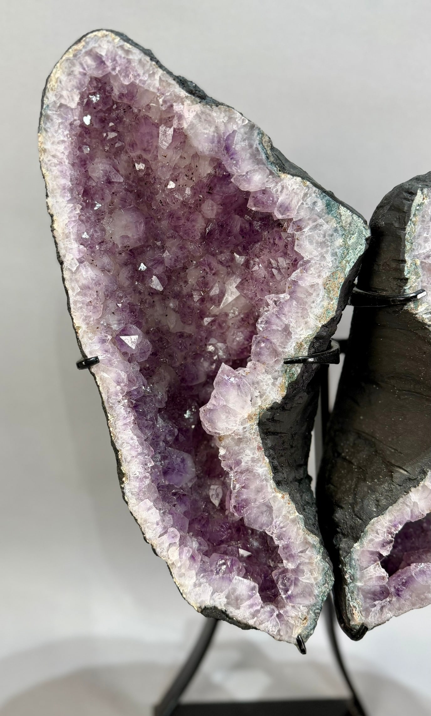 Amethyst Geode Butterfly Wings - 6