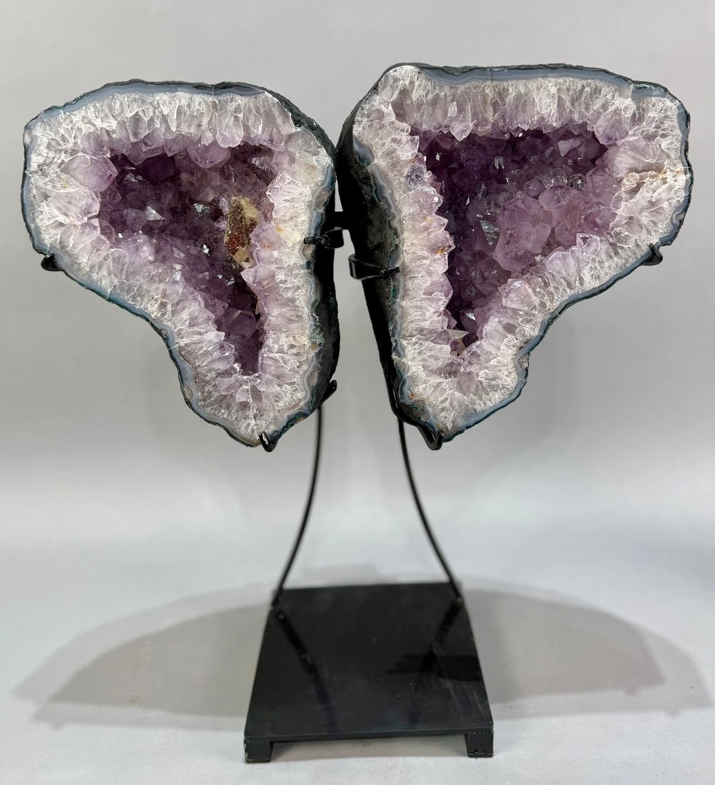Amethyst Geode Butterfly Wings - 5