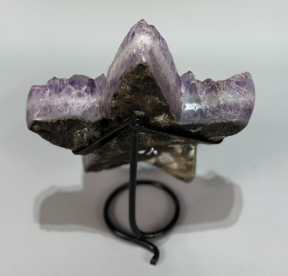 Amethyst Star on Stand - 4