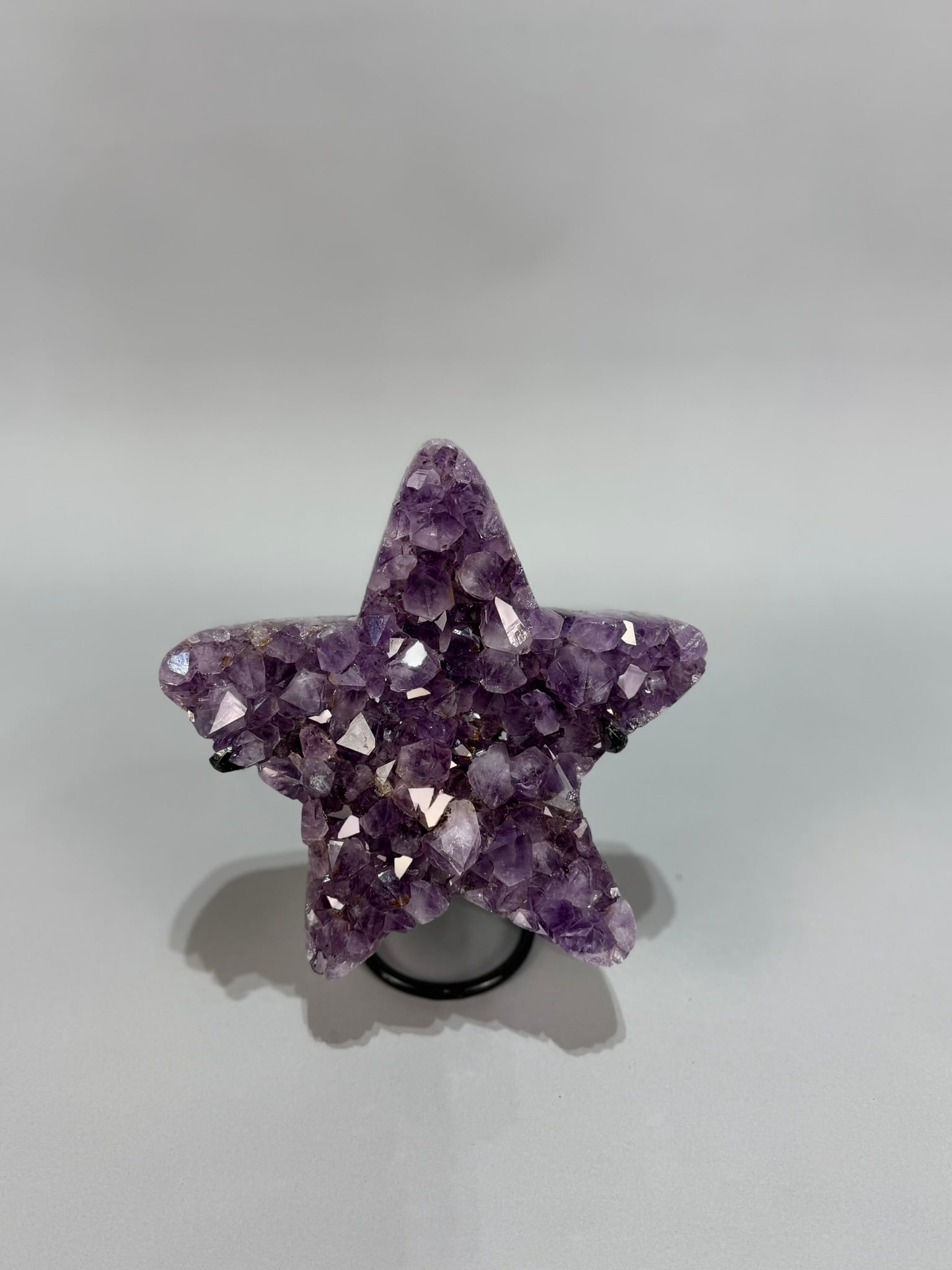 Amethyst Star on Stand - 5