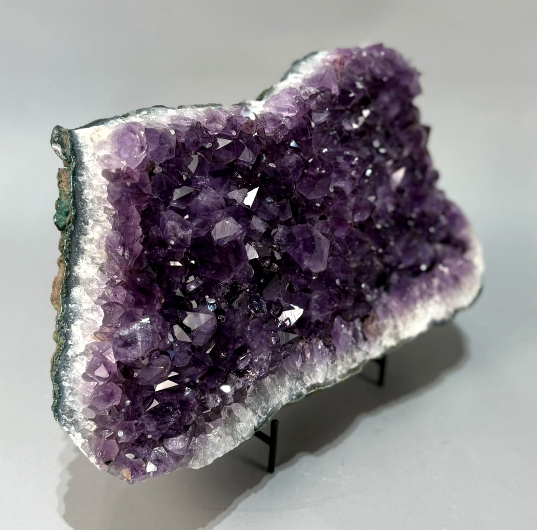 High Grade Amethyst Crystal Cluster - 3