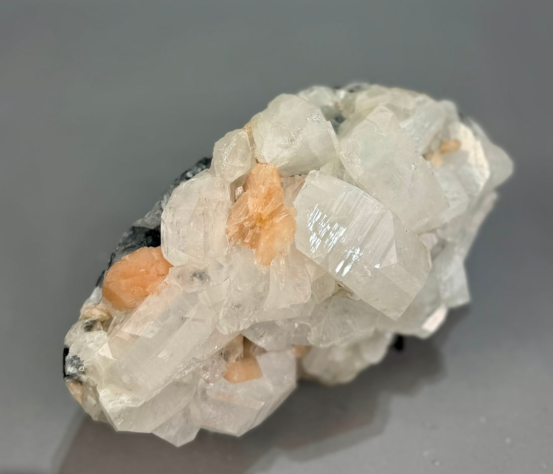 Clear Apophyllite Cluster - 3