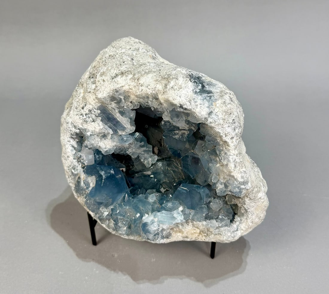 Exceptional Celestite Geode - 4