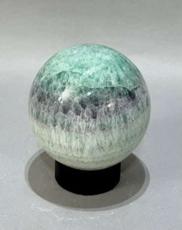 Large Polished Fluorite Sphere - 4