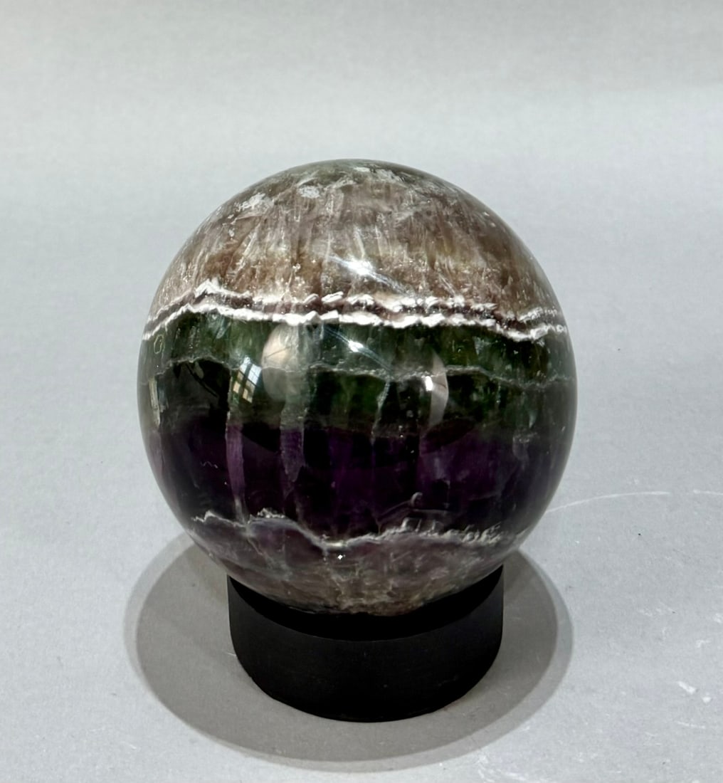 Large Polished Fluorite Sphere (1 of 5)