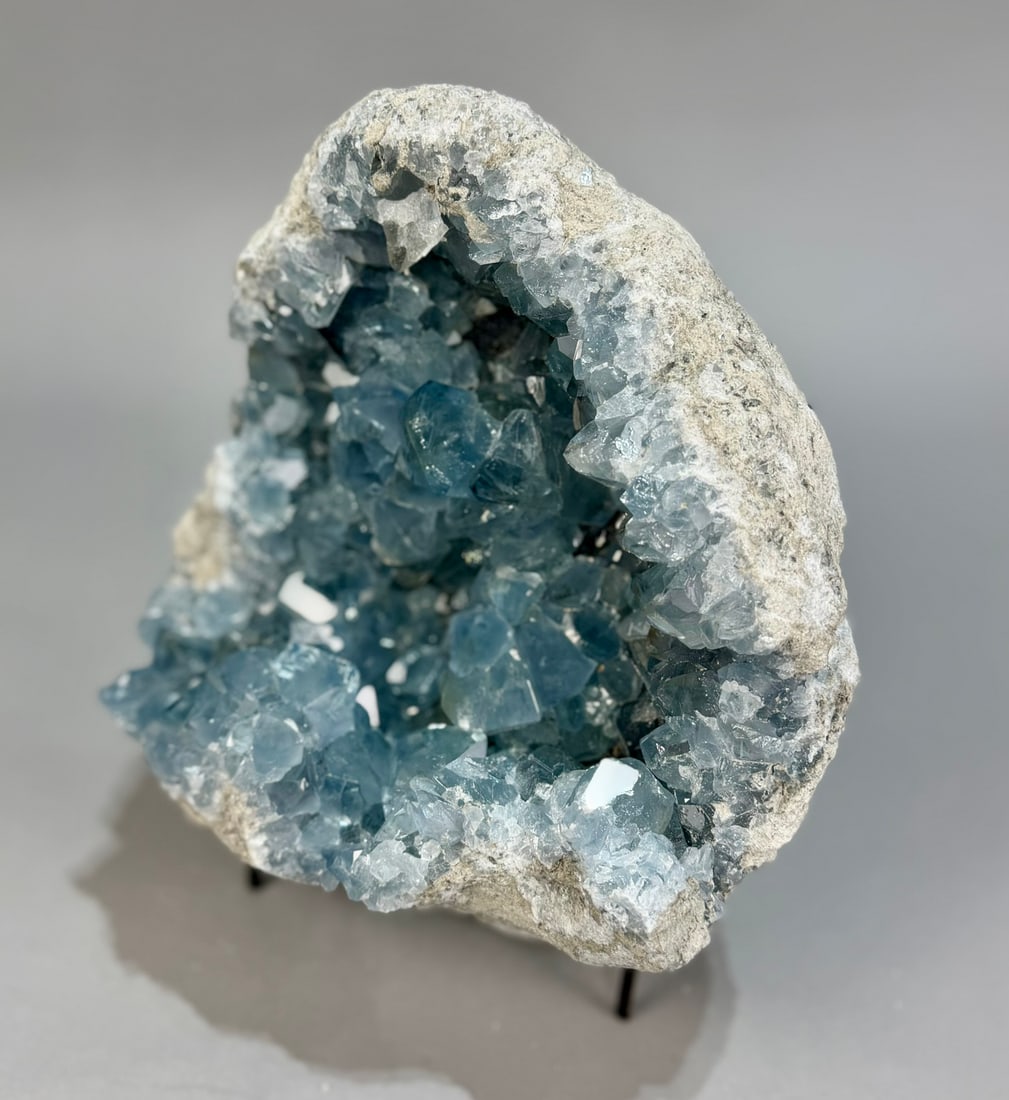 Exceptional Celestite Geode - 4