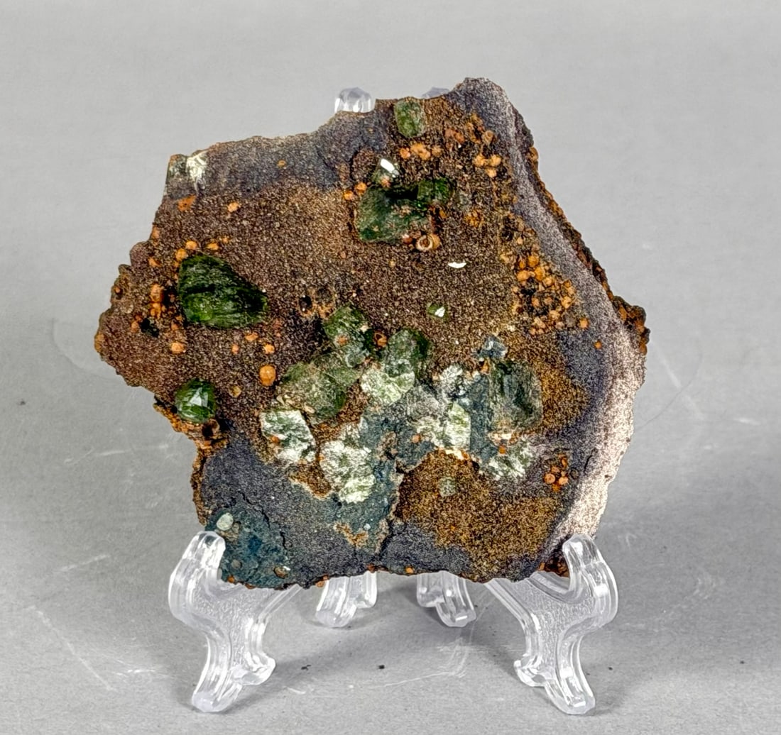 Small Ludlamite and Vivianite Specimen - 4