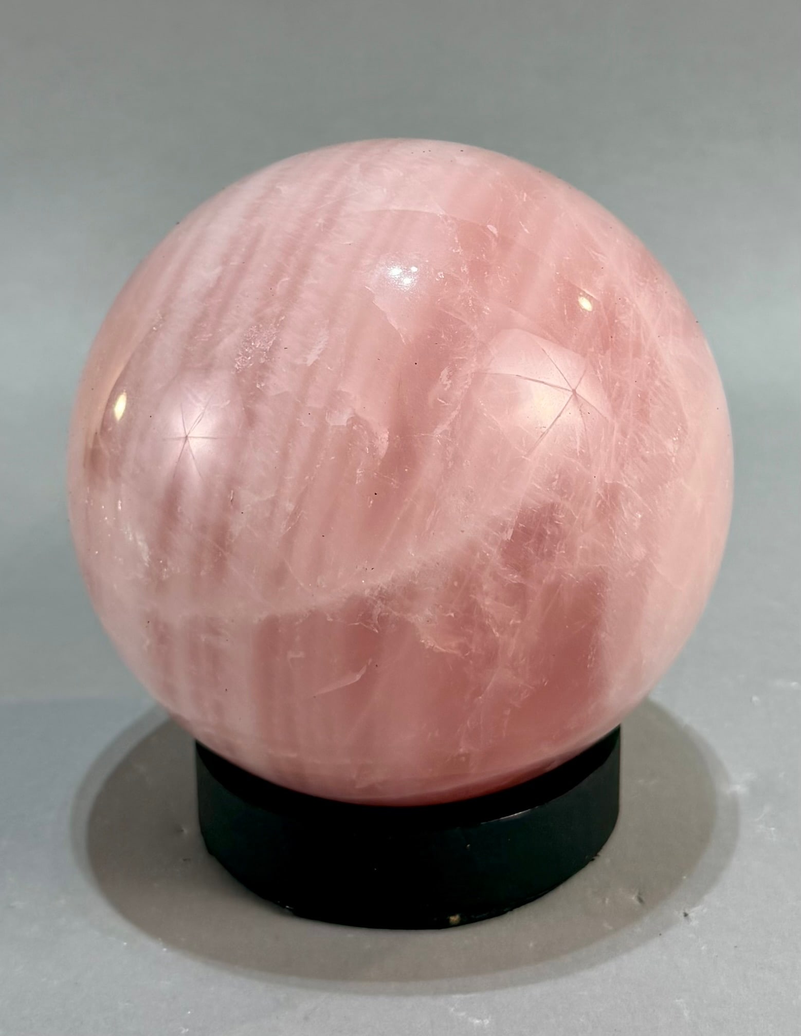 Rose Quartz Sphere - 7