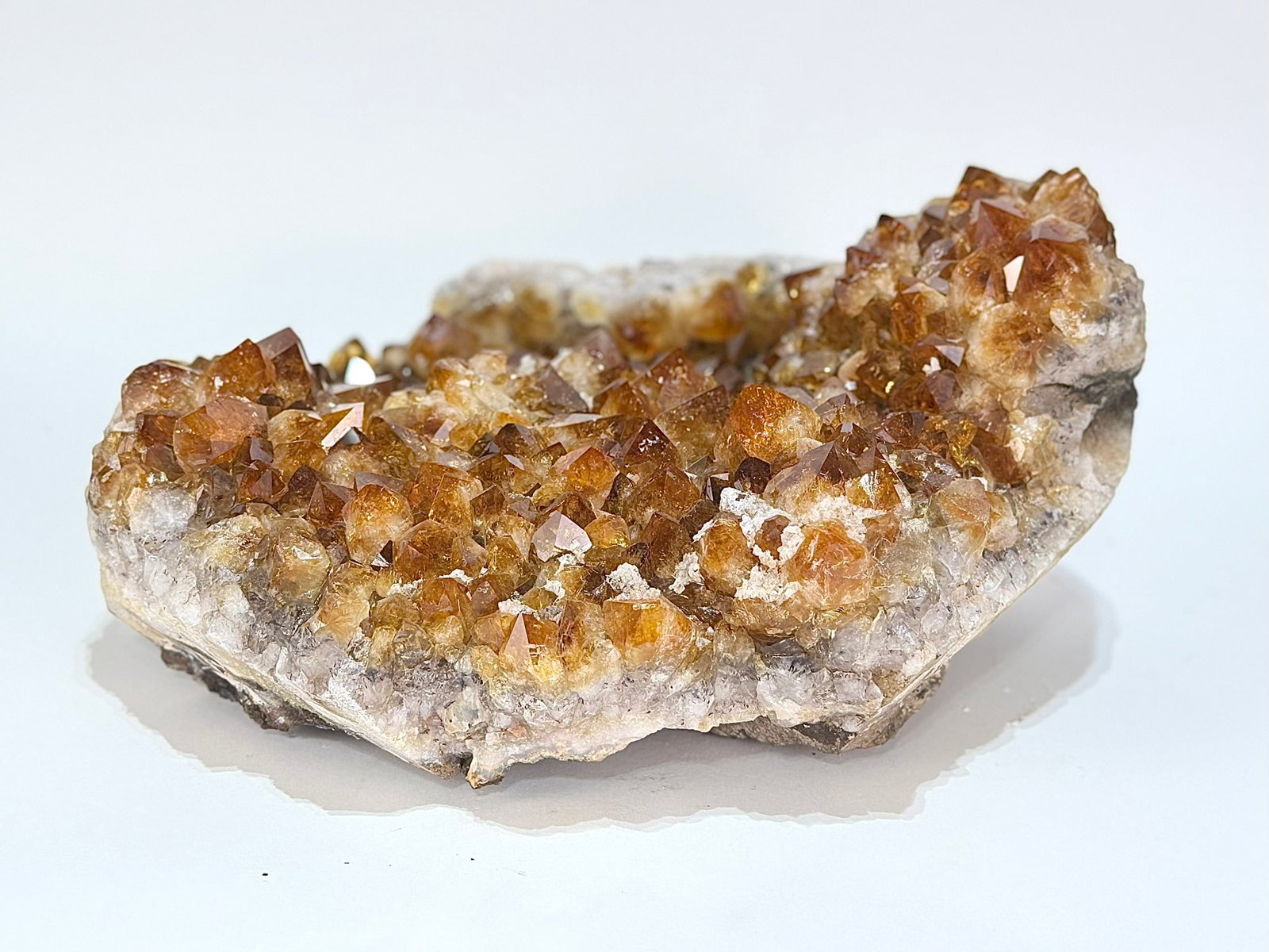 Dark Citrine Cluster - 5