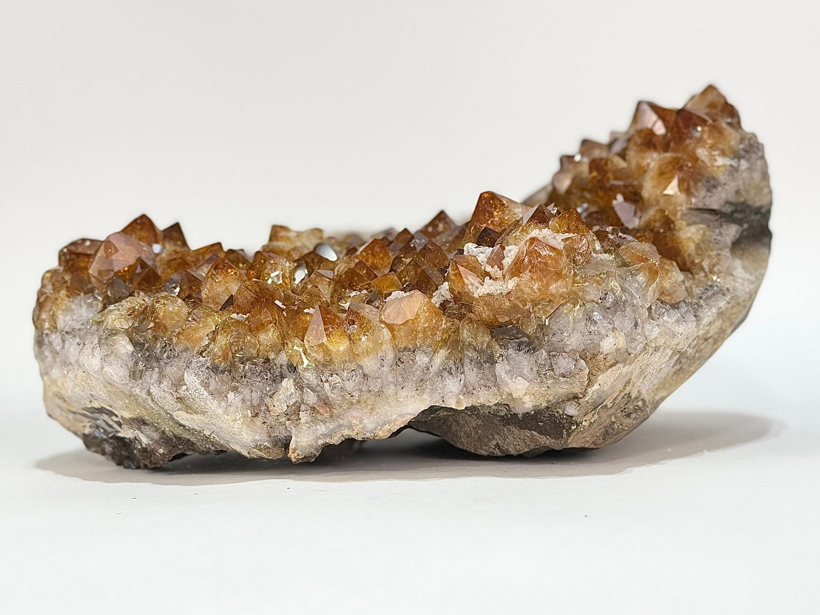Dark Citrine Cluster - 6