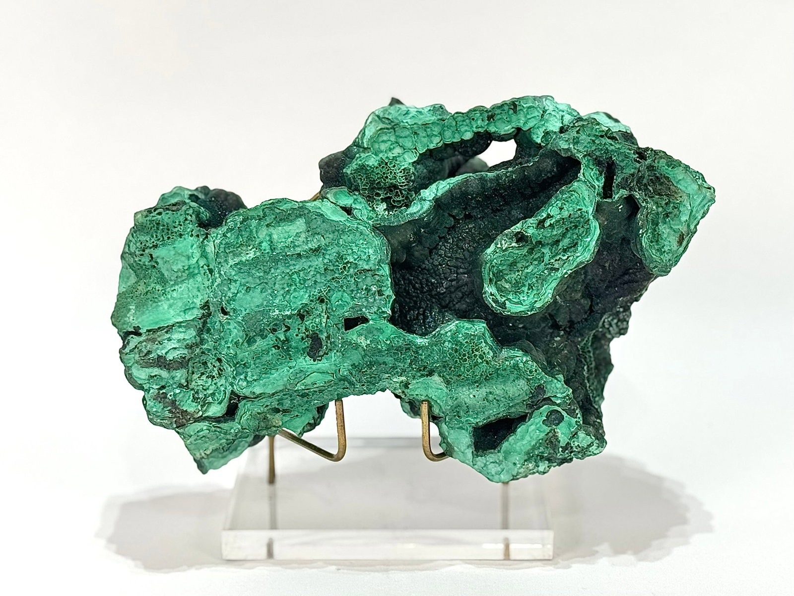Rare Botryoidal Malachite Specimen - 8