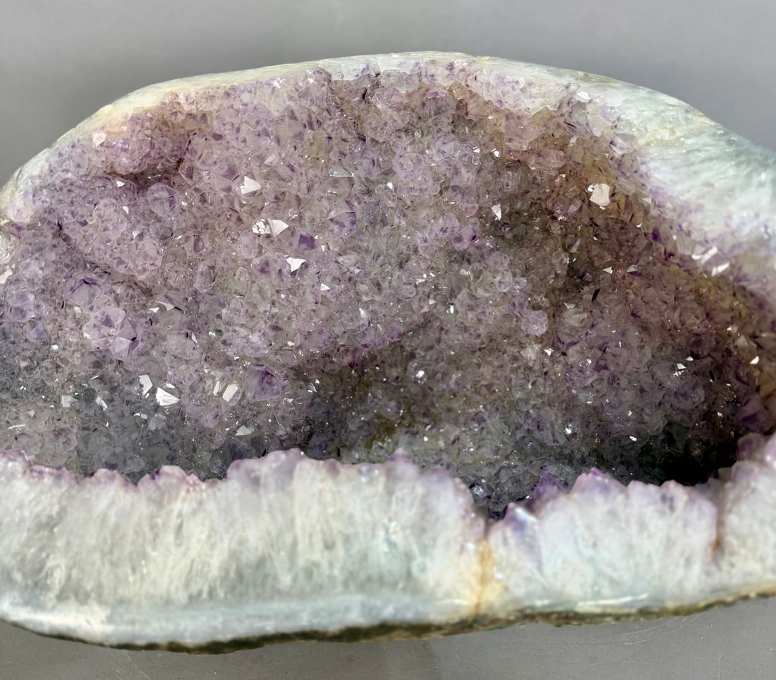 Huge Amethyst Vug Geode With Phantom Crystals - 11