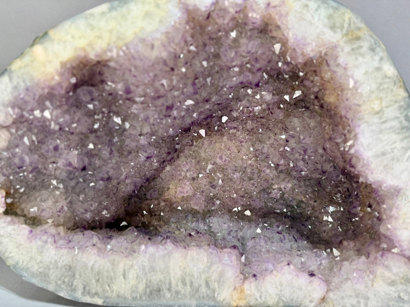 Huge Amethyst Vug Geode With Phantom Crystals - 2