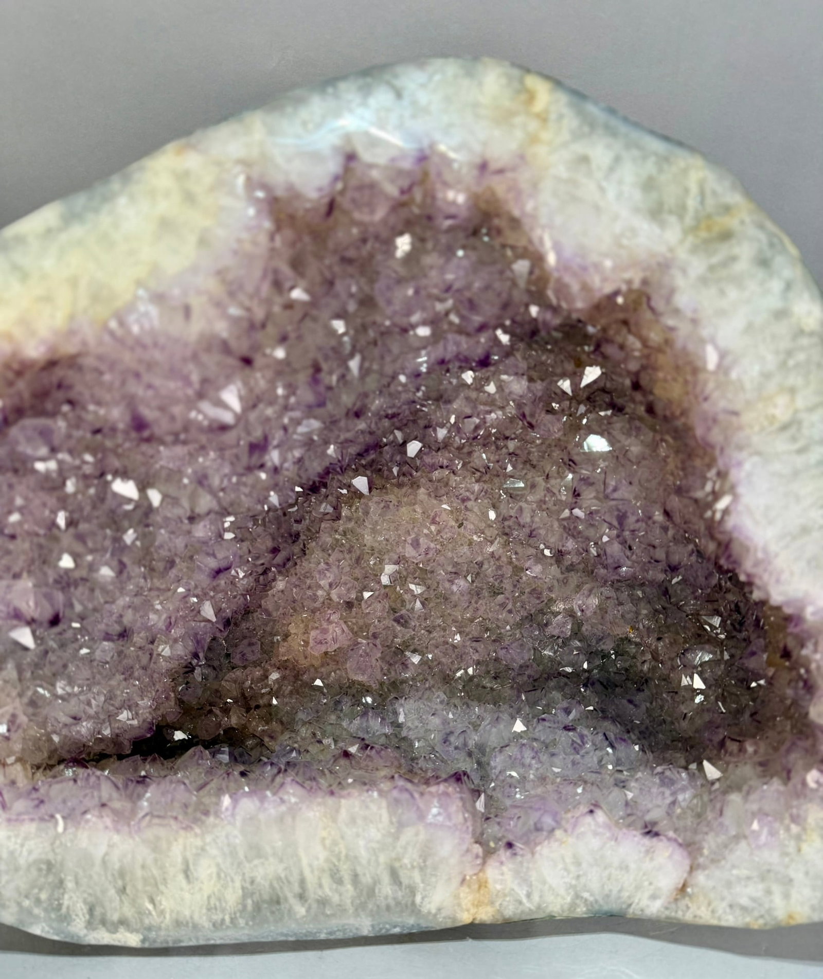 Huge Amethyst Vug Geode With Phantom Crystals - 5