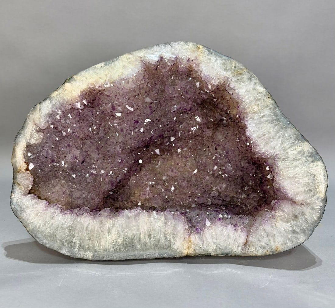 Huge Amethyst Vug Geode With Phantom Crystals - 6