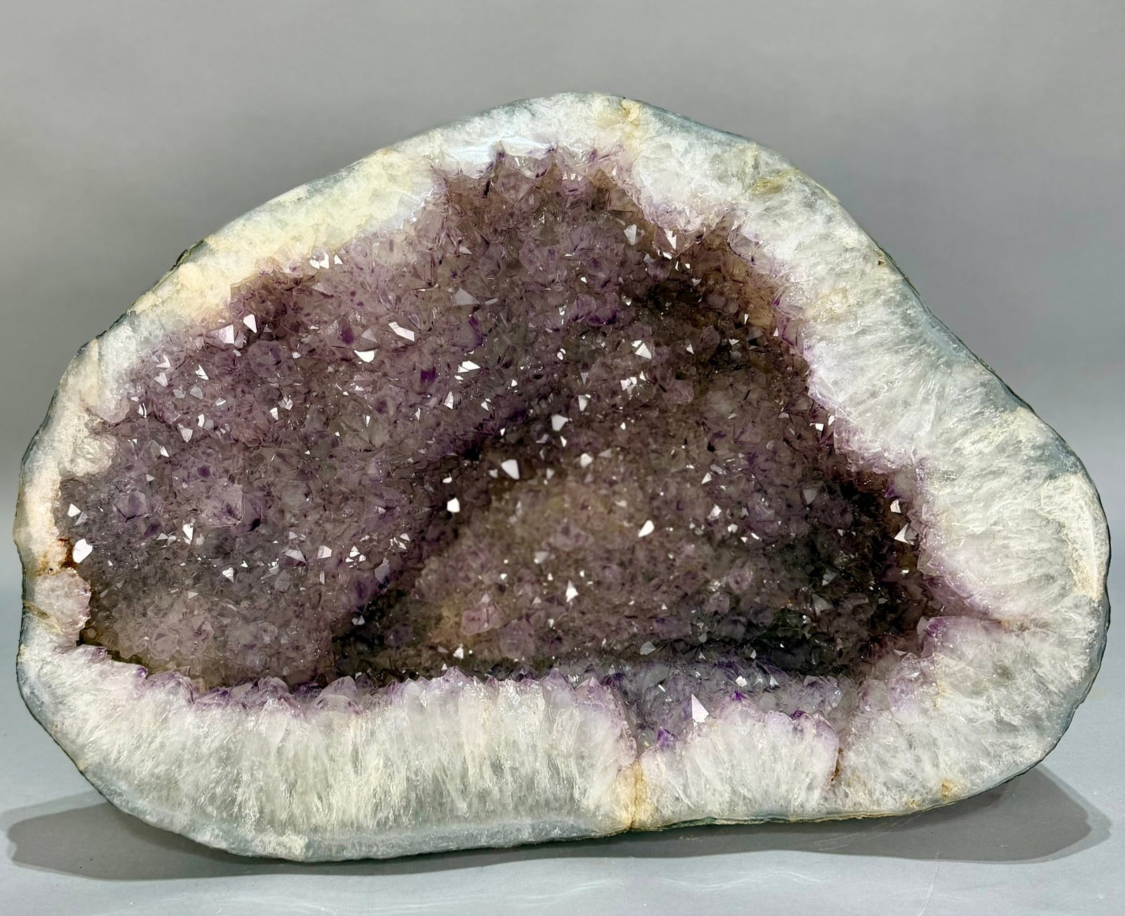 Huge Amethyst Vug Geode With Phantom Crystals - 7