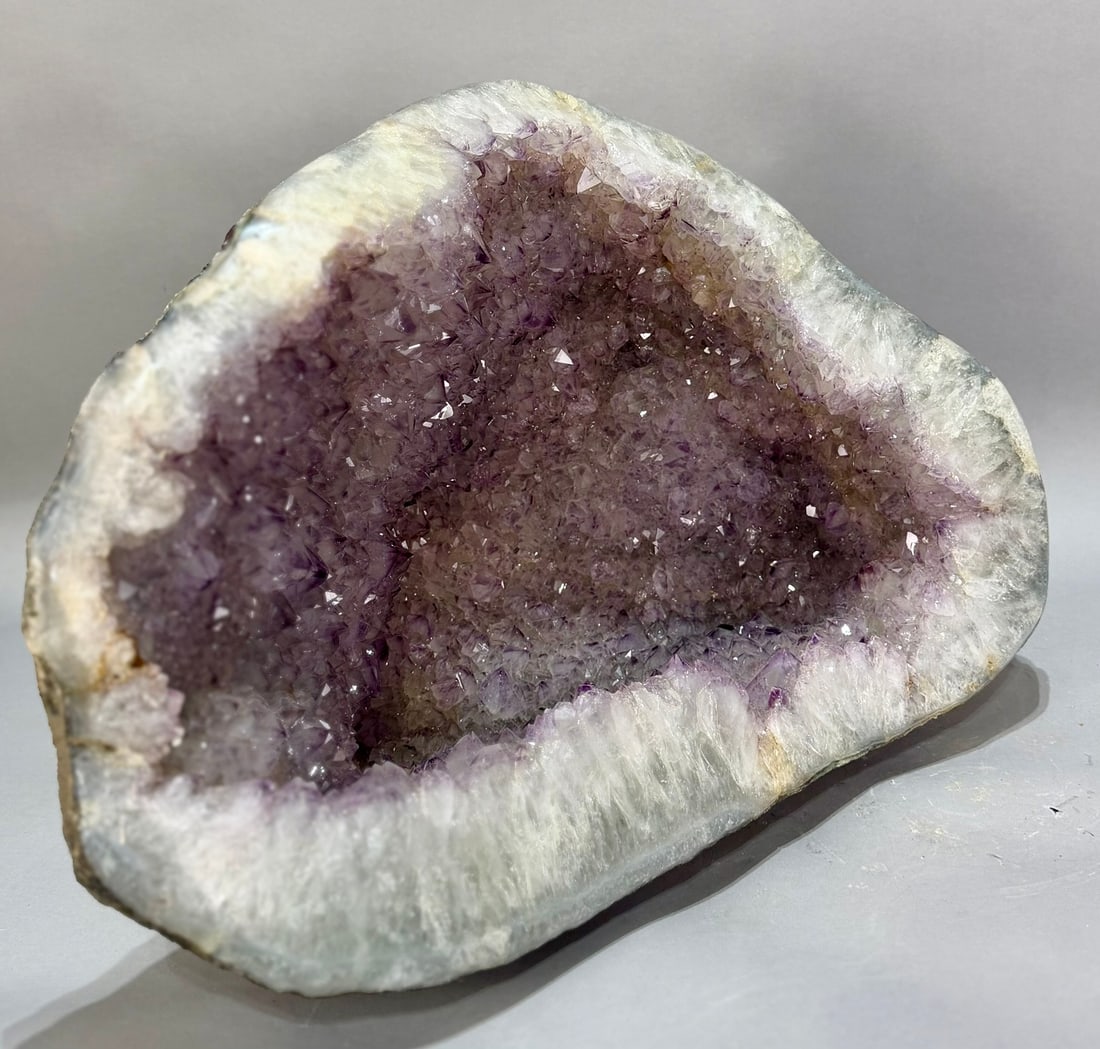 Huge Amethyst Vug Geode With Phantom Crystals - 8