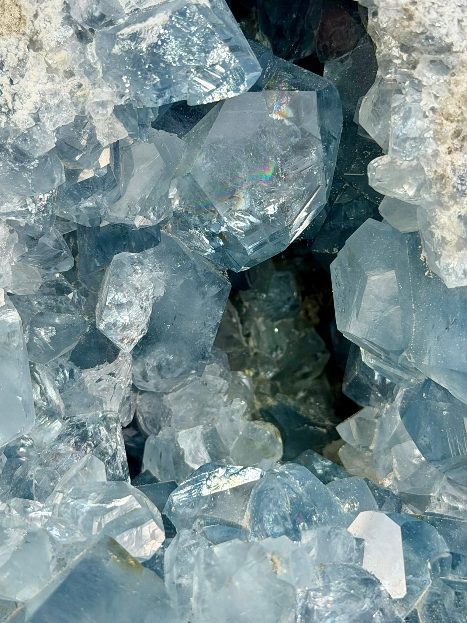 Exceptional Celestite Geode - 7