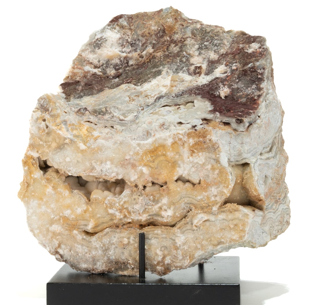 Large Rough Laguna Lace Agate Specimen (1 of 4)