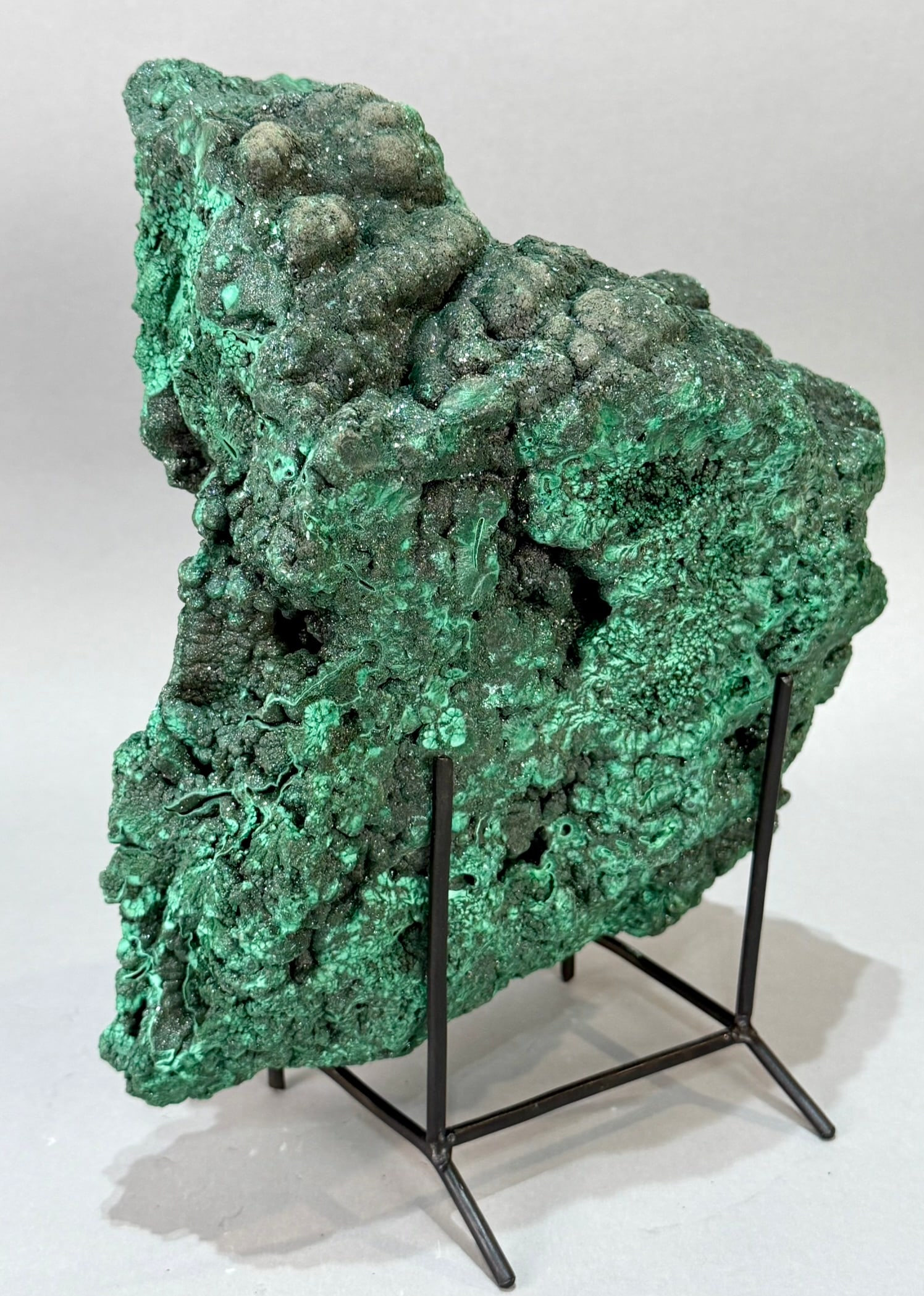 Large Botryoidal Malachite Formation - 11