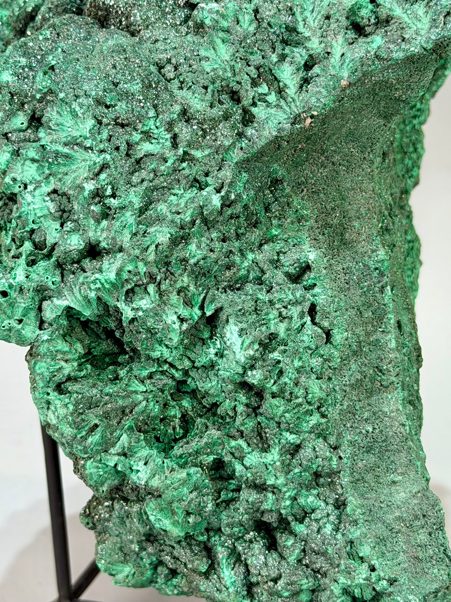 Large Botryoidal Malachite Formation - 7