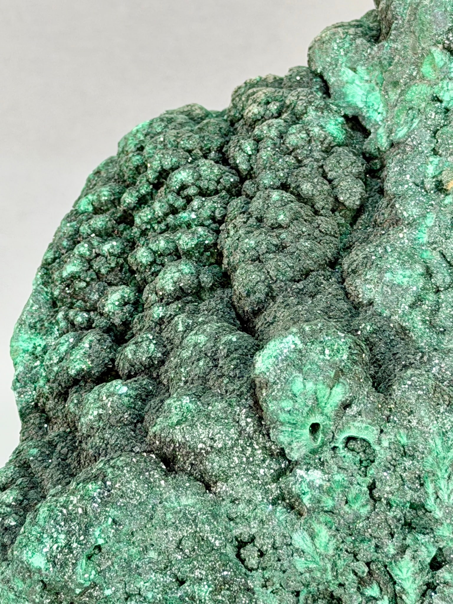 Large Botryoidal Malachite Formation - 8