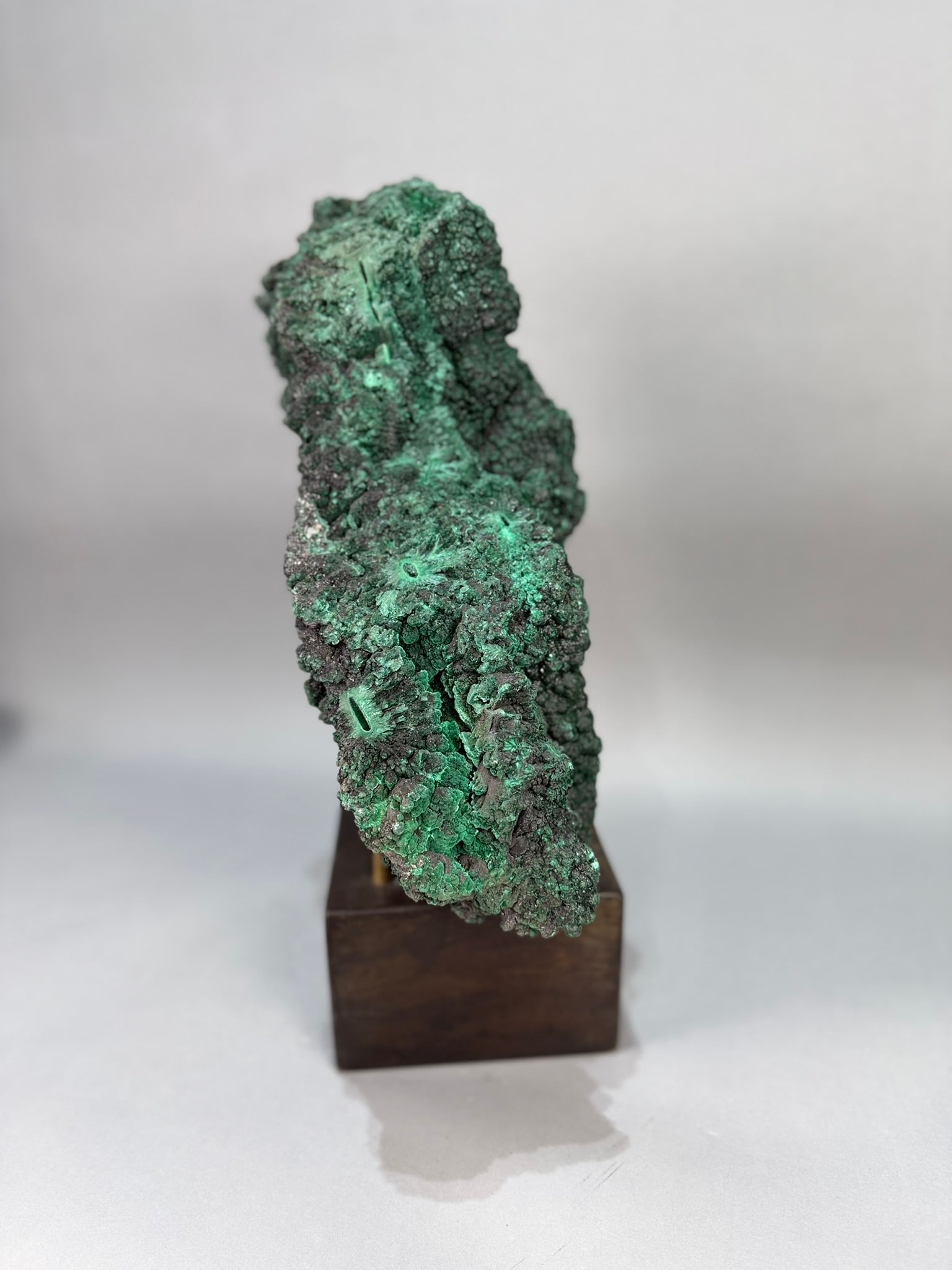 Large Botryoidal Malachite Stalactite Formation - 10
