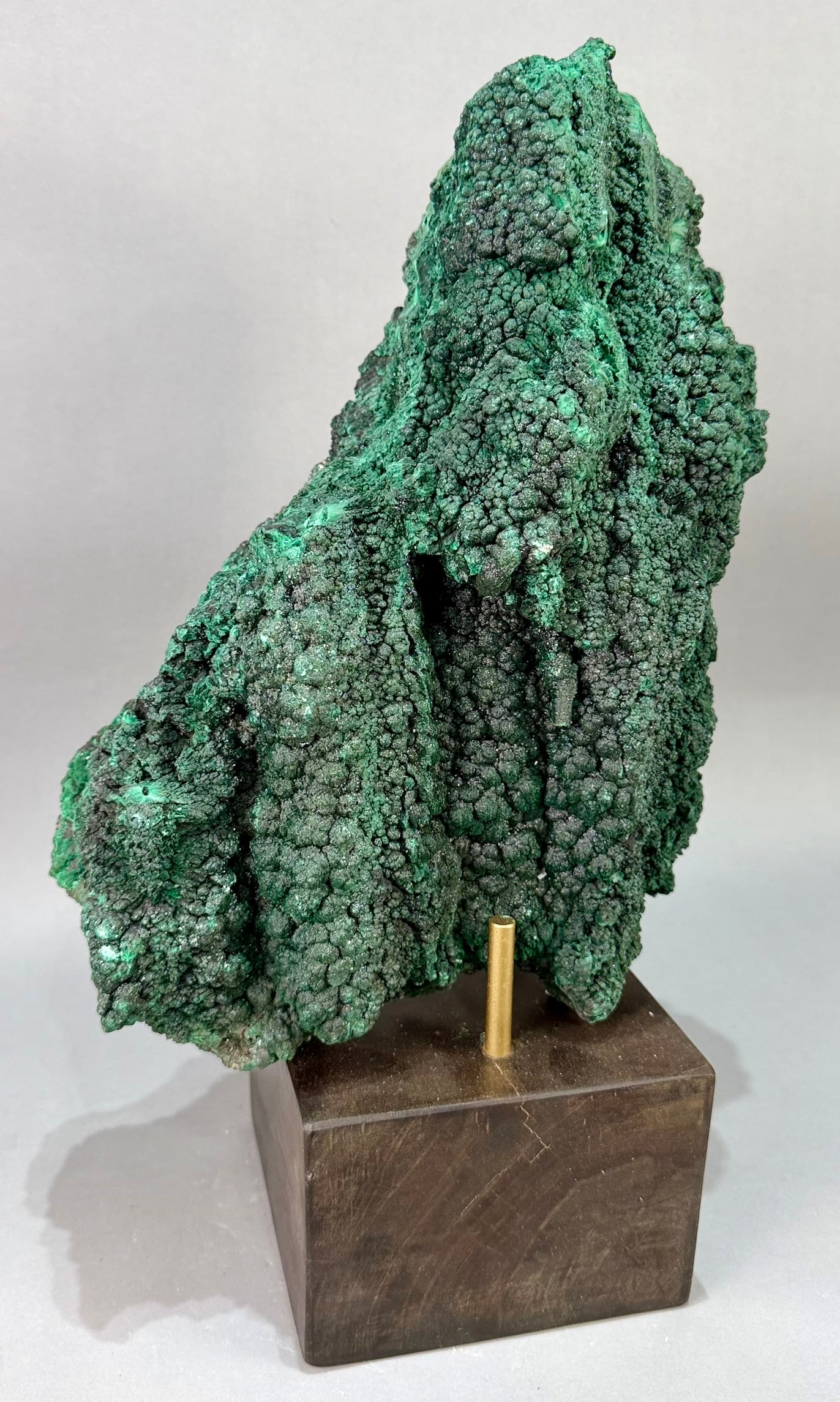 Large Botryoidal Malachite Stalactite Formation - 7