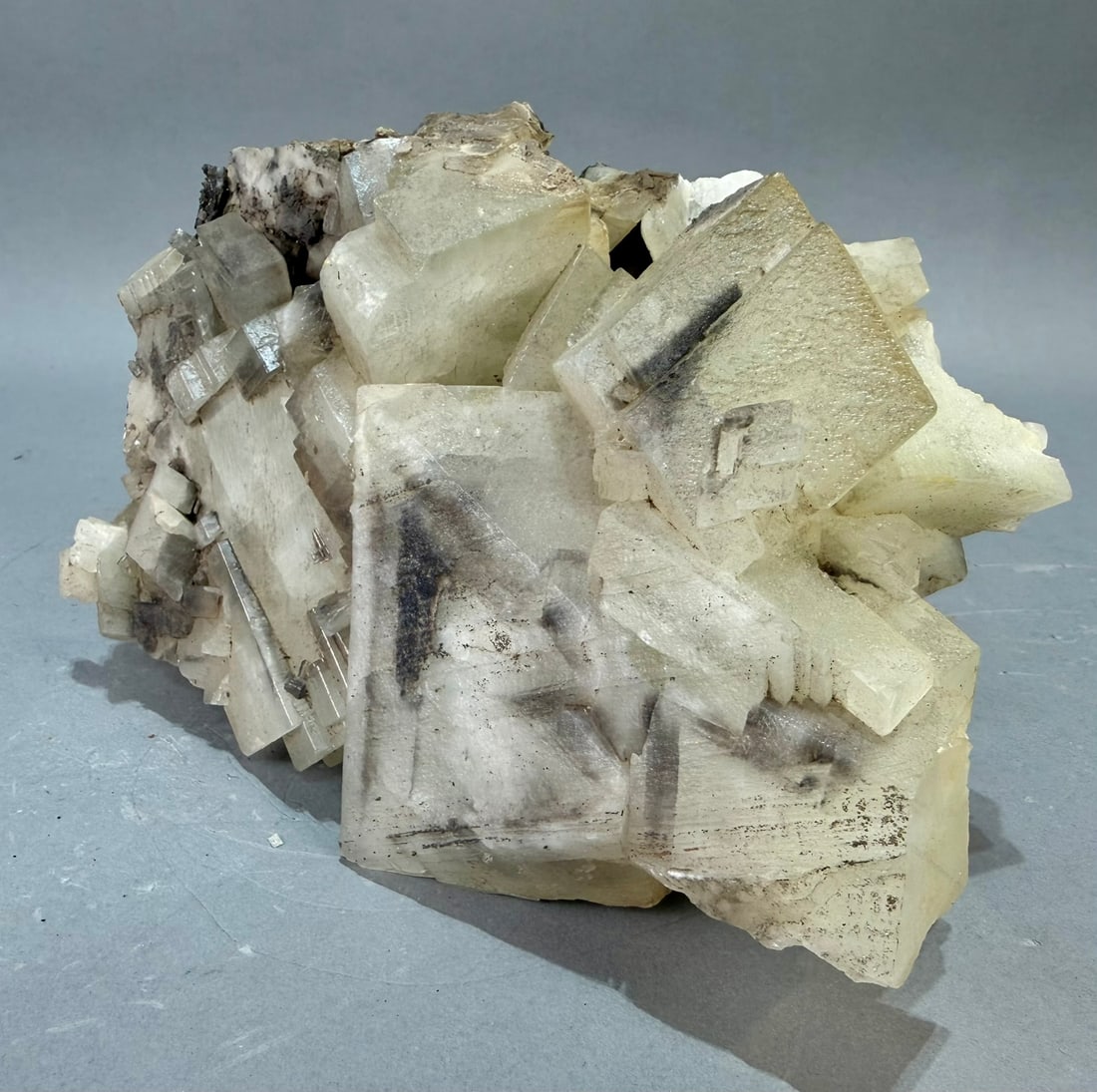 Cubic Calcite Crystal Cluster - 2