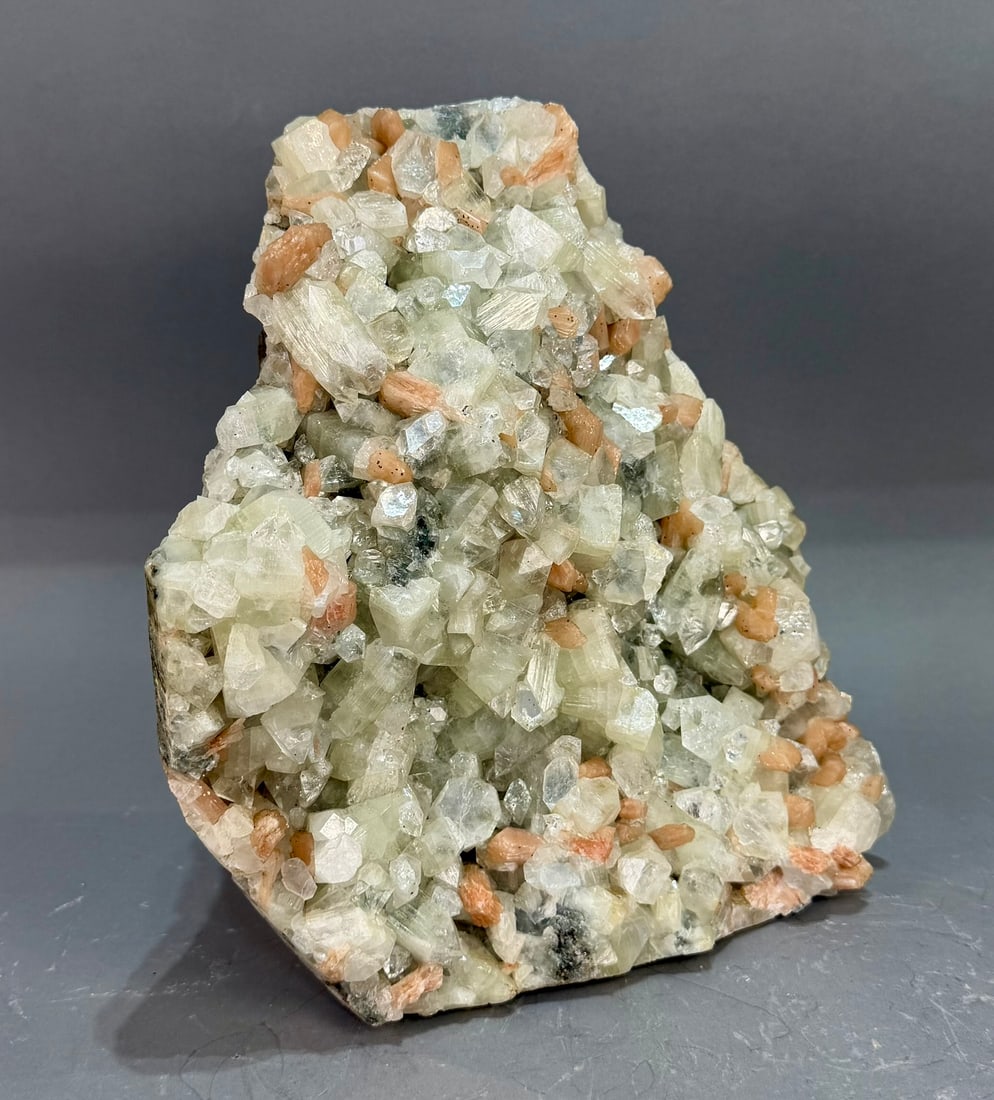 Large Apophyllite and Stilbite Formation - 2