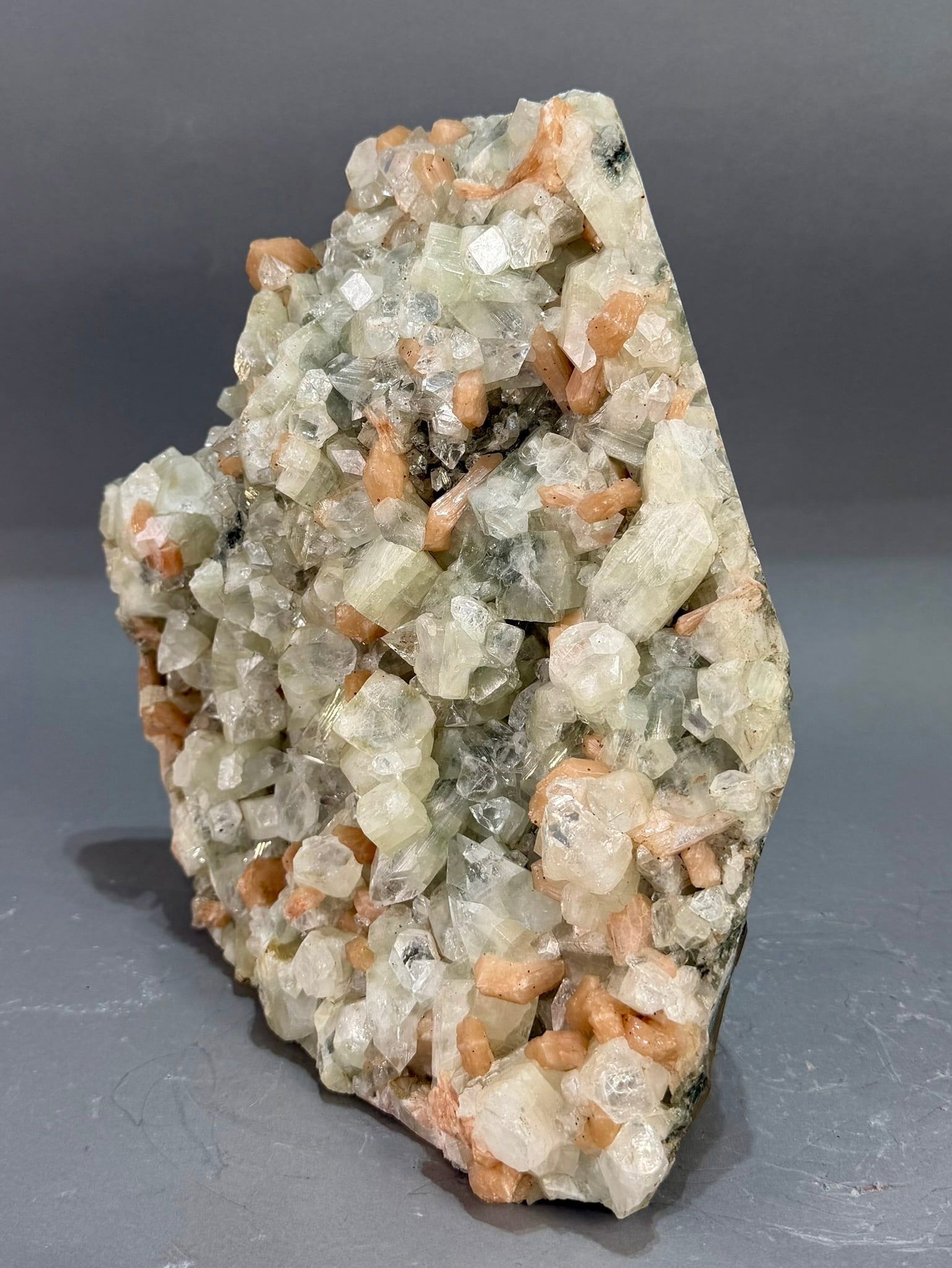 Large Apophyllite and Stilbite Formation - 4