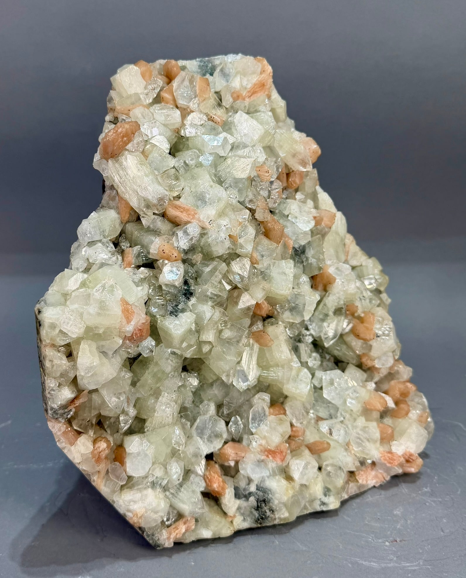 Large Apophyllite and Stilbite Formation - 6