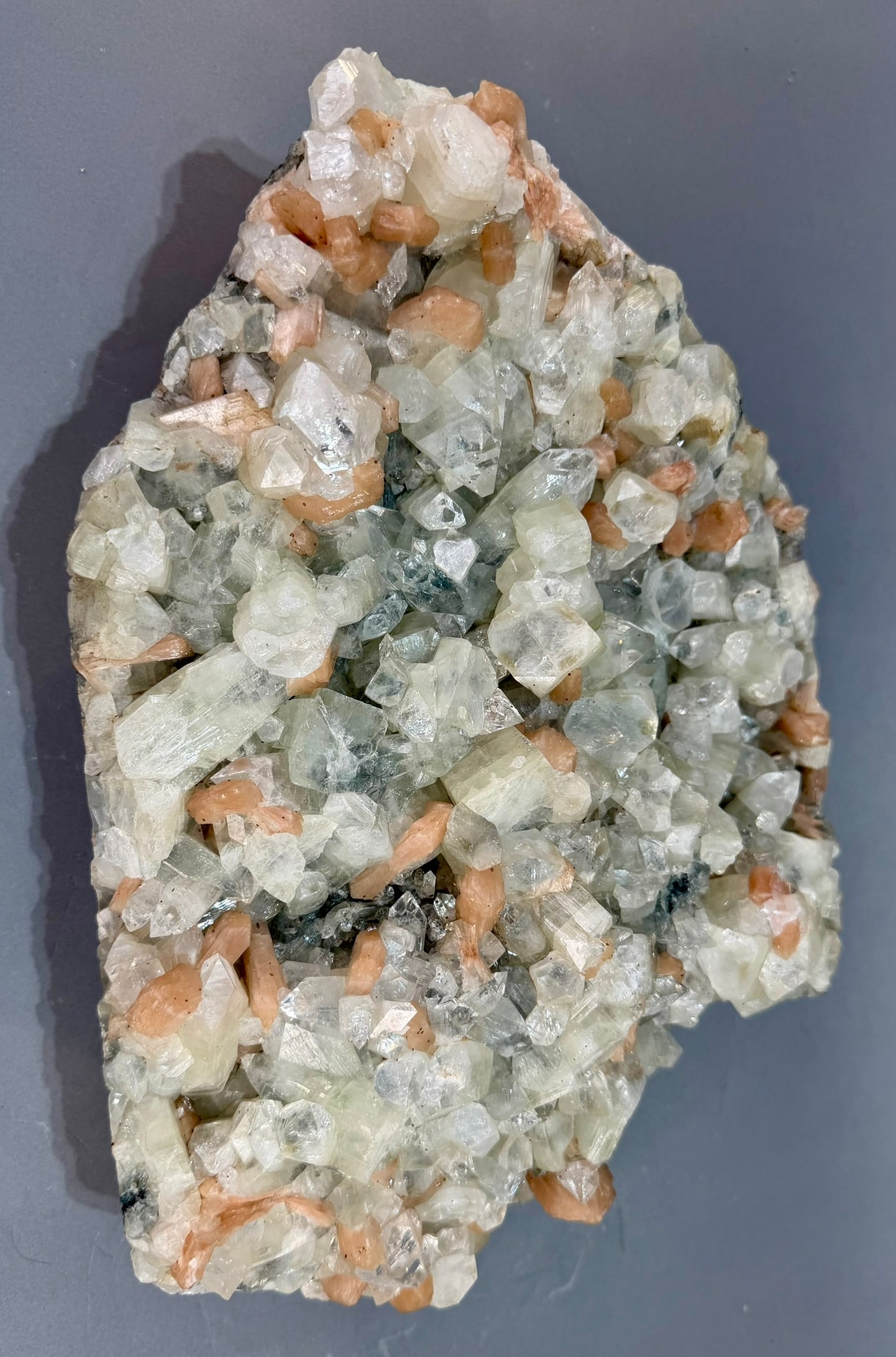 Large Apophyllite and Stilbite Formation - 8