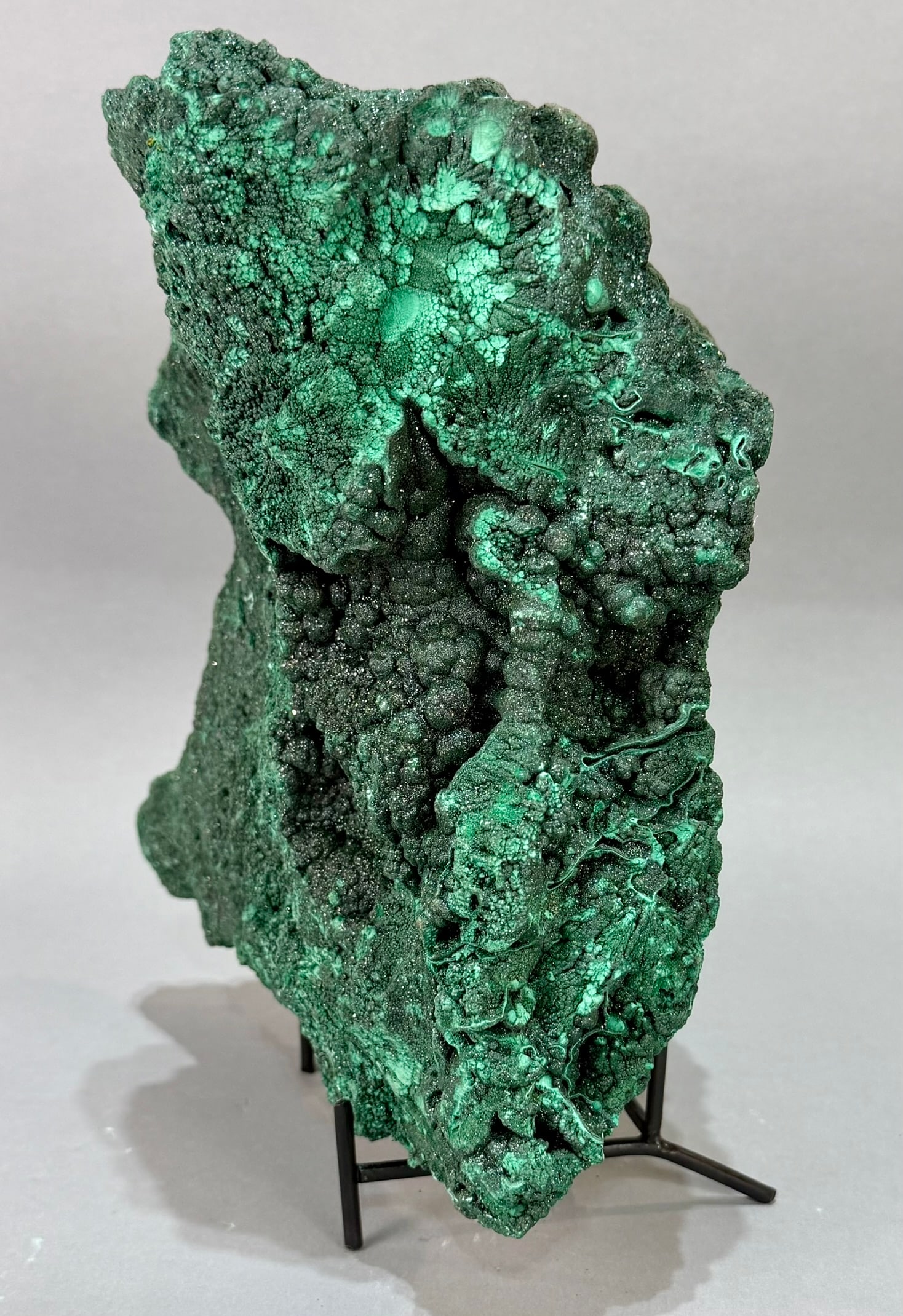 Large Botryoidal Malachite Formation - 4