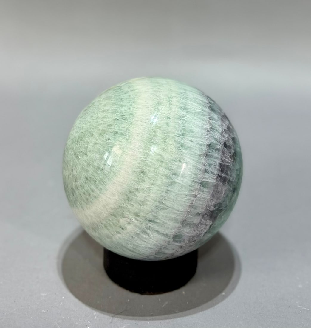 Large Polished Fluorite Sphere - 4