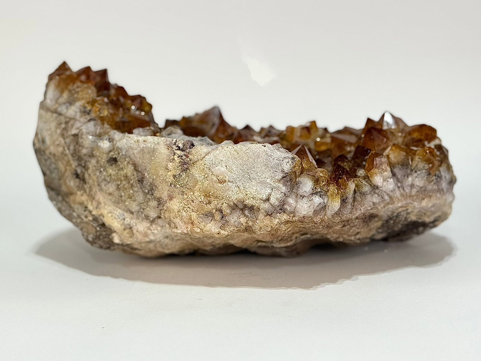 Dark Citrine Cluster - 8