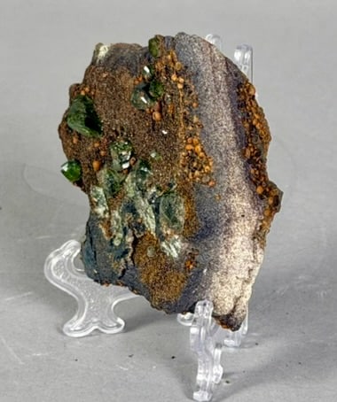 Small Ludlamite and Vivianite Specimen - 3