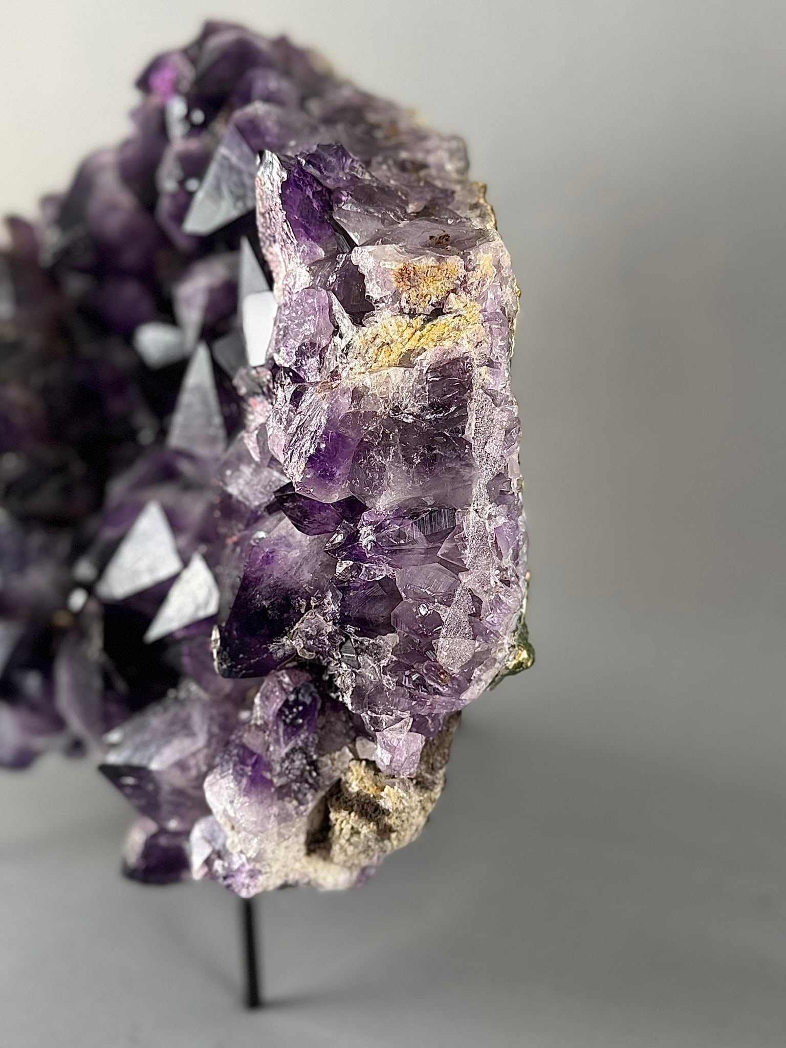 Large Amethyst Cluster Plate - 5