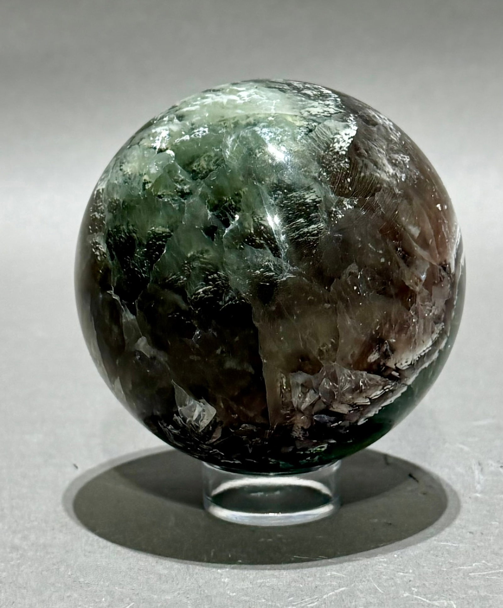 Polished Fluorite Sphere - 2