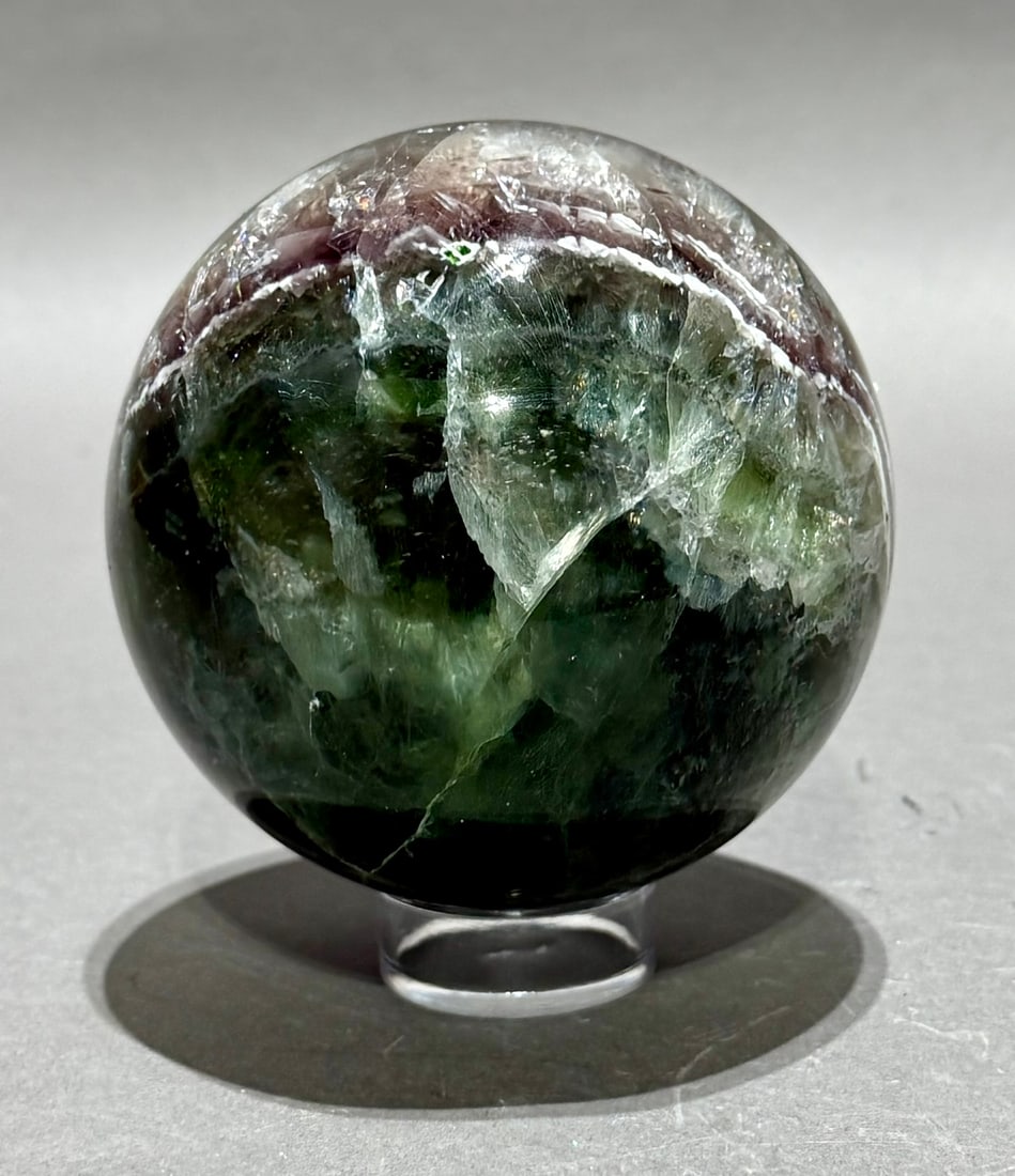 Polished Fluorite Sphere - 3