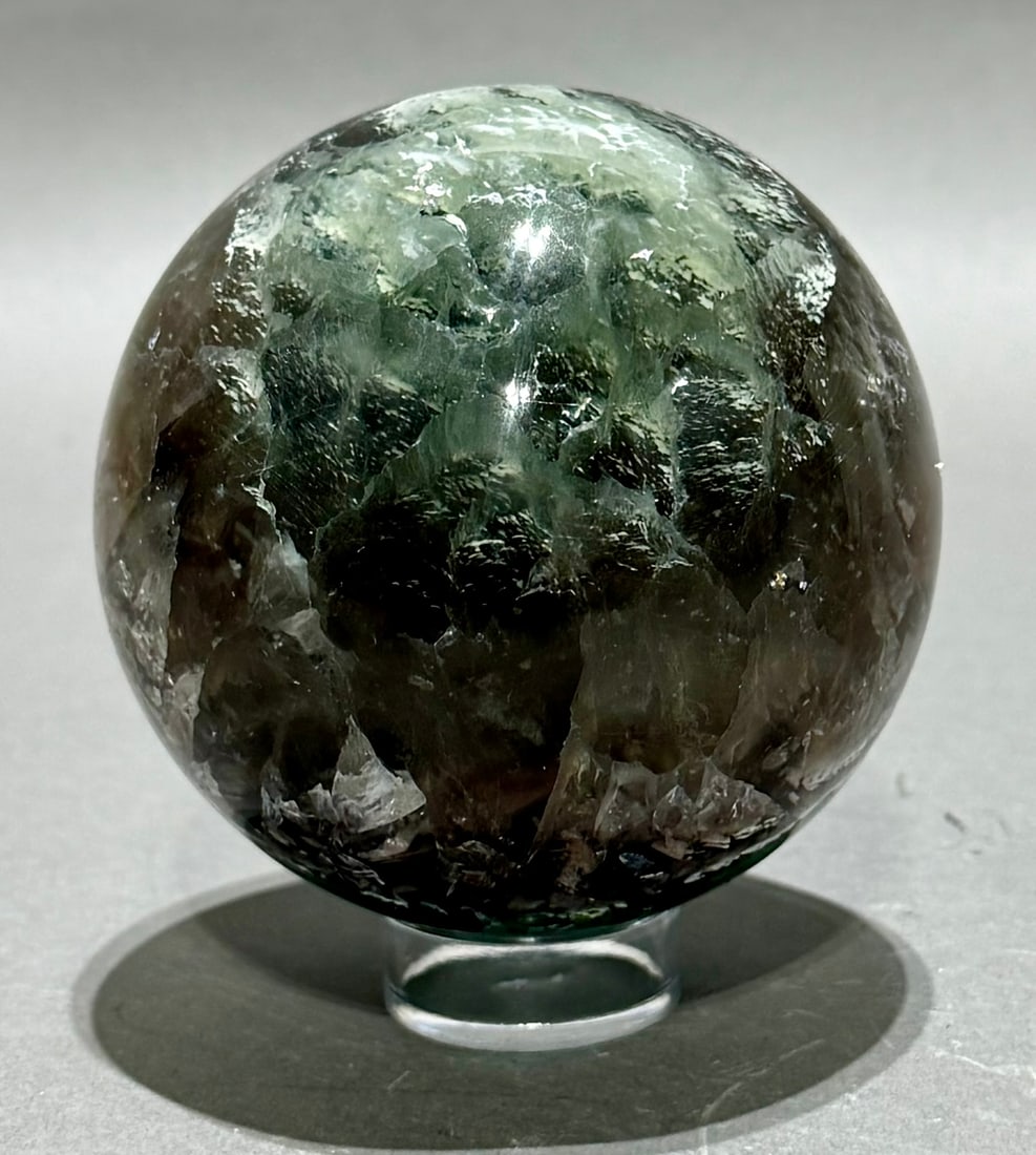 Polished Fluorite Sphere - 4