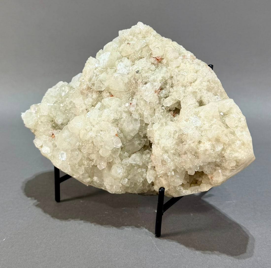 Apophyllite and Stilbite Cluster - 3